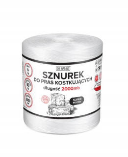 Šnúra pre lisy na hranaté balíky 2000 tex / 2000 metrov